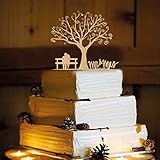 Rustic Wedding Cake Topper - Mr and Mrs - WA1040