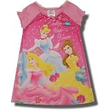 Disney Princesses, Cinderella, Aurora and Belle "Follow Your Dreams" nightgown for toddler girls