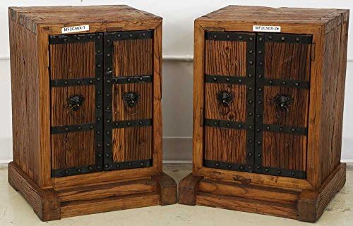 M2C90X-Rustic Bedside Chinese Cabinets , Contemporary, China, Old Wood, Asian Furniture: Rustic Chin