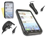 iTALKonline QUADRO BLACK ProGel Hydro Soft Case/Cover/Skin, LCD Screen/Scratch Protector, 12/24v In Car Charger, 3 Pin UK Mains Charger For Motorola Defy MB525 Reviews   SOFT Screen/Scratch Reviews QUADRO Protector ProGel Motorola MB525 Mains iTALKonline Hydro Defy CHARGER Case/Cover/Skin black 12/24V 