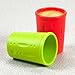Kinderville Little Bites Cups (Set of 2, Red / Green)