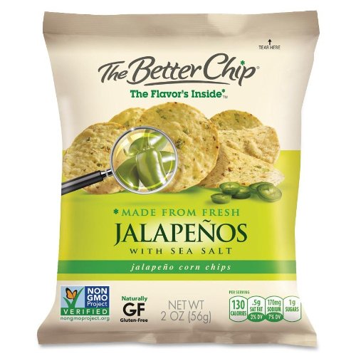 Sugarfoods Better Chip Jalapenos Salt Corn Chips Thopherchvdfeqwettx