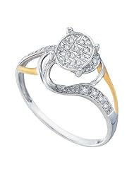 0.10CT DIAMOND FASHION BRIDAL RING