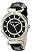 Anne Klein Women's AK/1938GBST Premium Crystal Analog Quartz Black Watch Set