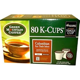 Green Mountain Columbian Coffee K-Cups - 80 pk. by Green Mountain
