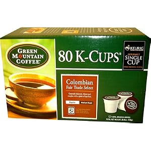 Green Mountain Columbian Coffee K-Cups - 80 pk. by Green Mountain