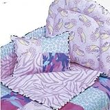 Go Girl 4 Piece Standard Crib Bedding Set by California Kids