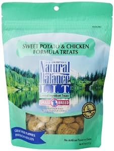Natural Balance Limited Ingredient Treats Sweet Potato and Chicken Formula for Dogs, 8-Ounce Bag Natural Balance Limited Ingredient Treats Sweet Potato and Chicken Formula for Dogs, 8-Ounce Bag