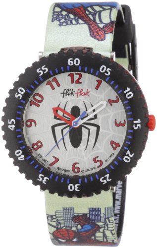 Flik Flak Spiderman Kinder-Armbanduhr FFL007