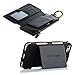 iPhone 6 Case, iPhone 6S Case, BENTOBEN iPhone 6 Wallet Case Synthetic Leather Zipper Coin Purse Detachable Phone Cover Secure Flip Credit Card Slots Holder Kickstand,Black