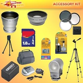 25PC best buy Accessory Kit for JVC GZ-MG555 MG255 D796 D770 HD7 by REDHOTBUYS