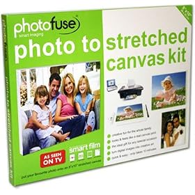 Create Your Own Canvas Print - Photo to Stretched Canvas Kit - Make Your Own Canvas Prints in Minutes