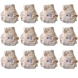 Baby BeeHinds One Size Fitted Cloth Diaper Natural 12 Pack 51JaDU6MRbL. SL160 Baby BeeHinds One Size Fitted Cloth Diaper Natural 12 Pack