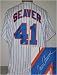 Tom Seaver Autographed/Hand Signed New York Mets Jersey