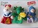 Gund A Land Far Away King Knight Dragon Finger puppet set