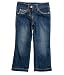 Please Mum Zipfront Fashion Denim Pant W/microflc Lining