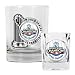 New York Yankees MLB 2009 World Series Champs 14oz Rocks Glass & 2oz Shot Glass Set