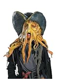 Pirates of the Caribbean Davey Jones Deluxe Child Latex Mask Halloween Accessory (B309)