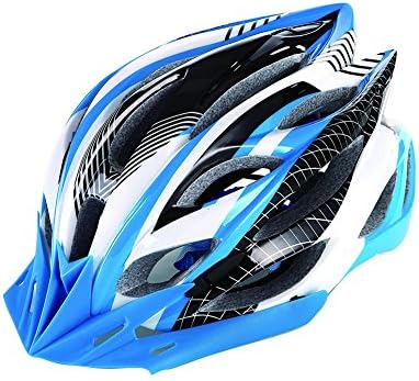 IM Boy helmet with unibody design and good ventilation for cycling blue+black