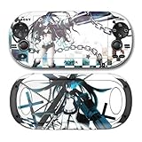 Japanese Anime Black Rock Shooterdesign Decorative Protector Skin Decal Sticker for Playstation Vita - Ps Vita - Rock002