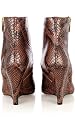 Limited Edition Pointy Snake Ankle Boot