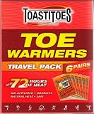 ToastiToes Toe Warmers Travel Pack - 6 Pairs