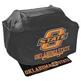 Mr. Bar B Q NCAA Grill Cover and Grill Mat Set, Oklahoma State Cowboys