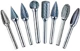 8 Piece Carbide Burr Kit