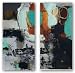 Abstracto VII-VIII by Ivan Reyes 8"x20" Art Print Poster Latin