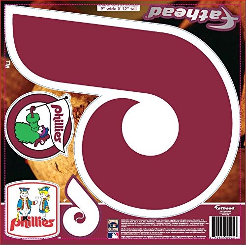 MLB Philadelphia Phillies Cooperstown Fathead Logo Decal