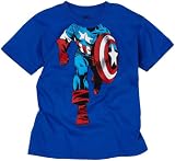 Captain America Boys 8-20 Captain America Headless T-Shirt