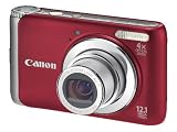 Canon PowerShot A3100 IS Digital Camera - Red (12.1MP, 4x Optical Zoom) 2.7 Inch LCD