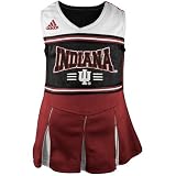 adidas Indiana Hoosiers Crimson Toddler Two-Piece Cheerleader Dress