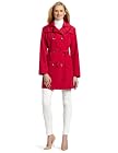 London Fog Women's Double-Breasted Trench Coat