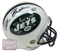 Keith Byars New York Jets NFL Hand Signed Mini Replica Football Helmet