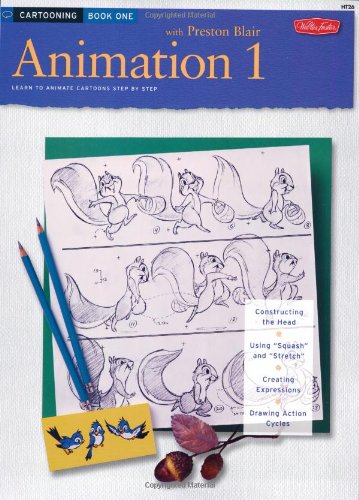 Animation 1: Learn to Animate Cartoons Step by Step (Cartooning, Book 1)