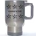 Personal Name Gift - "GANAPATHY" Stainless Steel Mug (black design)
