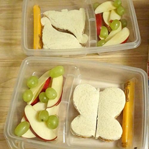 DDU(TM) 1Pcs DIY Plastic Butterfly Shape Cookie Sandwich Toast Bread Cutter Maker Mold Mould Home Kitchen Tool