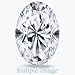 2.07 Carat - Oval Cut Loose Diamond, I1 Clarity, H Color