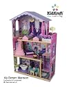 KidKraft My Dream Mansion Dollhouse with new Gliding Elevator and 13 Pieces of Furniture