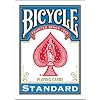 Bicycle Poker Size Standard Index Playing Cards (Blue or Red)