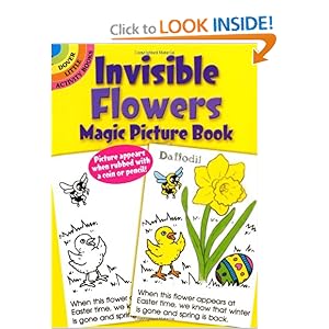 Invisible Flowers Magic Picture Book (Dover Little Activity Books) Anna Pomaska, Activity Books and Flowers