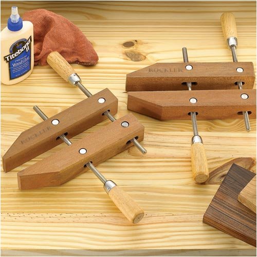 Rockler 10'' Wooden Hand Screw Clamp