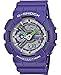 Casio G-Shock Silver Dial Purple Resin Quartz Watch GA110DN-6A