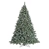 GKI / Bethlehem Lights Pre-Lit 7-1 / 2 Foot Glacier Christmas Tree with Pinecones