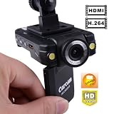 Car Dashboard Video Camera Cam Accident DVR Full Hd Resolution , 2.0
