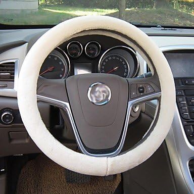 YF high-grade Steering Wheel Covers Generic Wool 5 Color for Choose 37-38CM , Gold