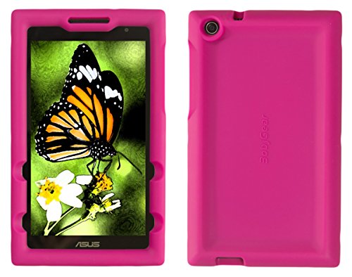 Bobj for ASUS ZenPad Z170C, Z170CG, Z170MG, P01Z - BobjGear Protective Tablet Cover (Rockin' Raspberry)
