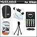 Must Have Accessories Kit For Nikon Coolpix L26,Nikon Coolpix L610 Digital Camera Includes USB 2.0 High Speed Card Reader + 4AA High Capacity Rechargeable NIMH Batteries And AC/DC Rapid Charger + Deluxe Carrying Case + LCD Screen Protectors + More