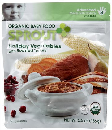 Sprout Holiday Vegetables with Roasted Turkey - 12 ct (Quantity of 1)